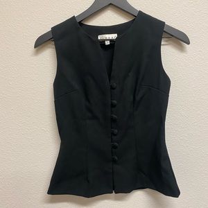 Vintage two piece vest and skirt set